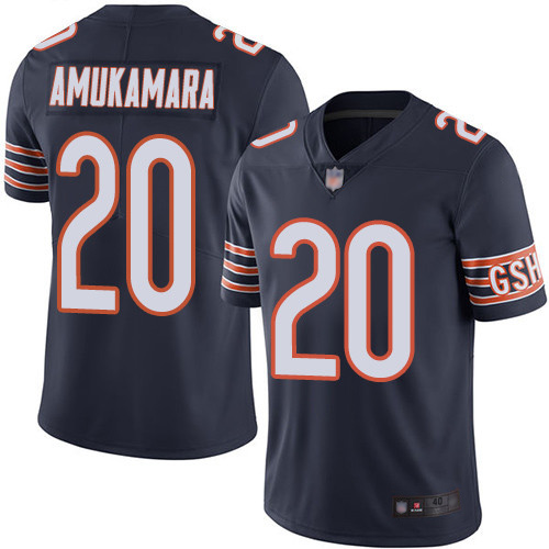 Chicago Bears Limited Navy Blue Men Prince Amukamara Home Jersey NFL Football 20 Vapor Untouchable
